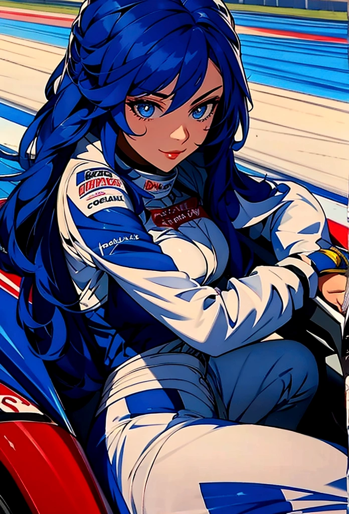 Female racing driver