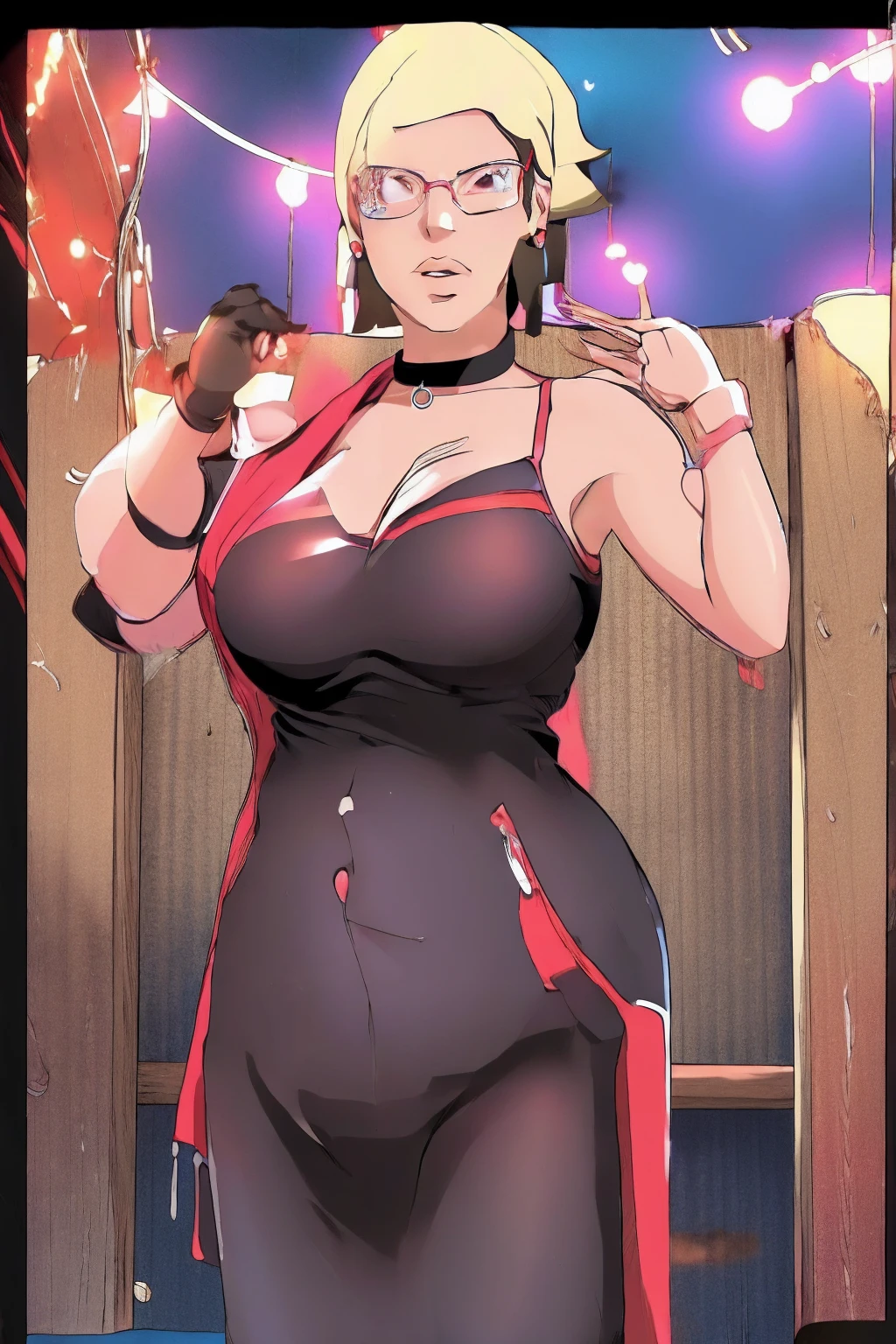 Sarada uchiha in a sexy lingerie,big breast 