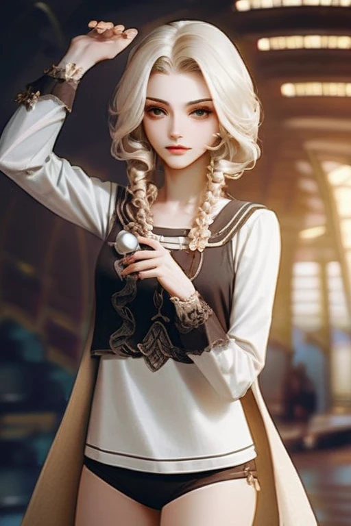 ((Лучшее качество)), ((шедевр)), (подробный), A age girl in her underwear