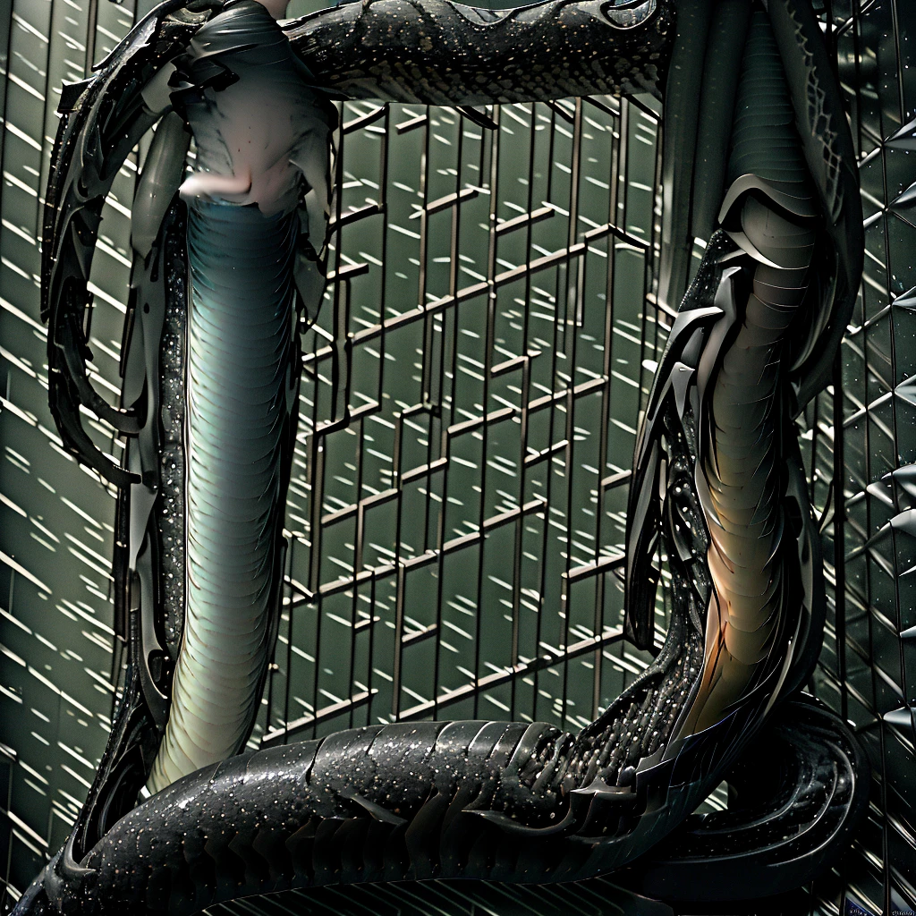 ((best qualtiy)), ((tmasterpiece)), (the detail:1.4),。.。.。.。.。.3D, A beautiful cyberpunk female image,（Elongated snake tail:1.3），mechanical snakes，sci-fy，hdr（HighDynamicRange）,Ray traching,NVIDIA RTX,Hyper-Resolution,Unreal 5,Subsurface scattering、PBR Texture、post-proces、Anisotropy Filtering、depth of fieldaximum definition and sharpnesany-Layer Textures、Albedo e mapas Speculares、Surface coloring、Accurate simulation of light-material interactions、perfectly proportions、rendering by octane、Two-colored light、Low ISO、White balance、the rule of thirds、8K raw data、