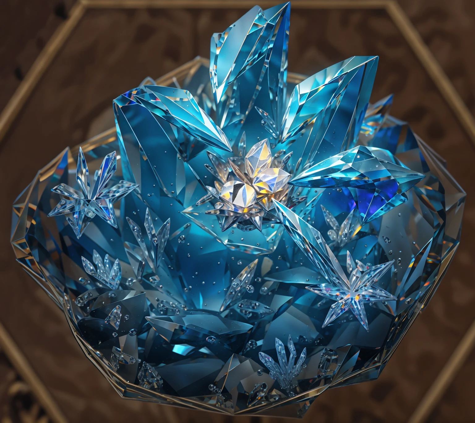 masterpiece, best quality, (((Crystal))), ice material, Beautiful crystal dragon claw,transparent,Luminescence