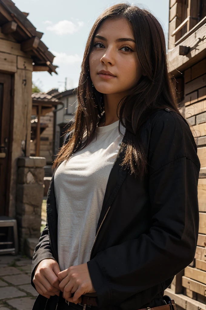 Girl facesitting assassin