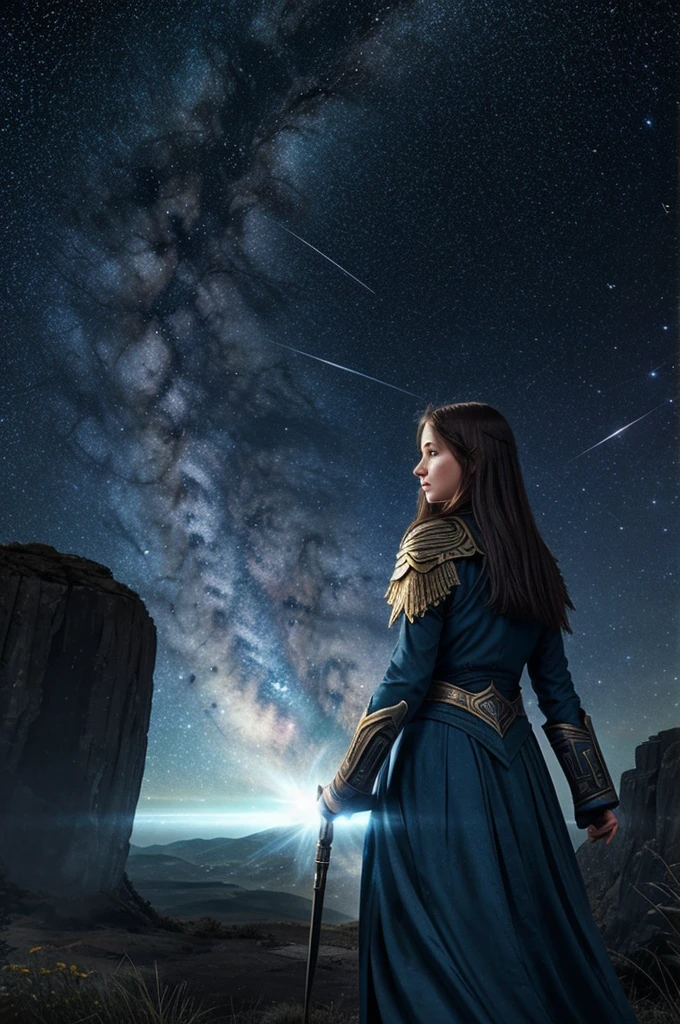 / Imagine prompt: a Book theme page ("Guardian of stars")