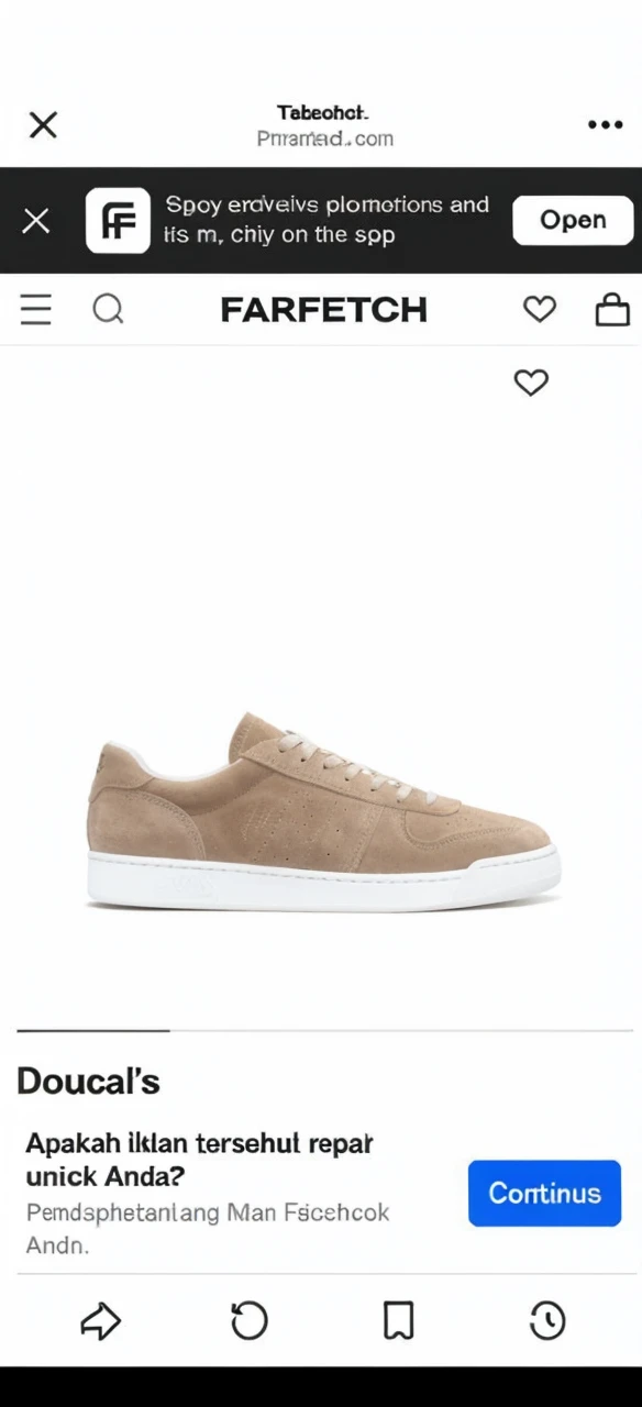 Suede sports shoes