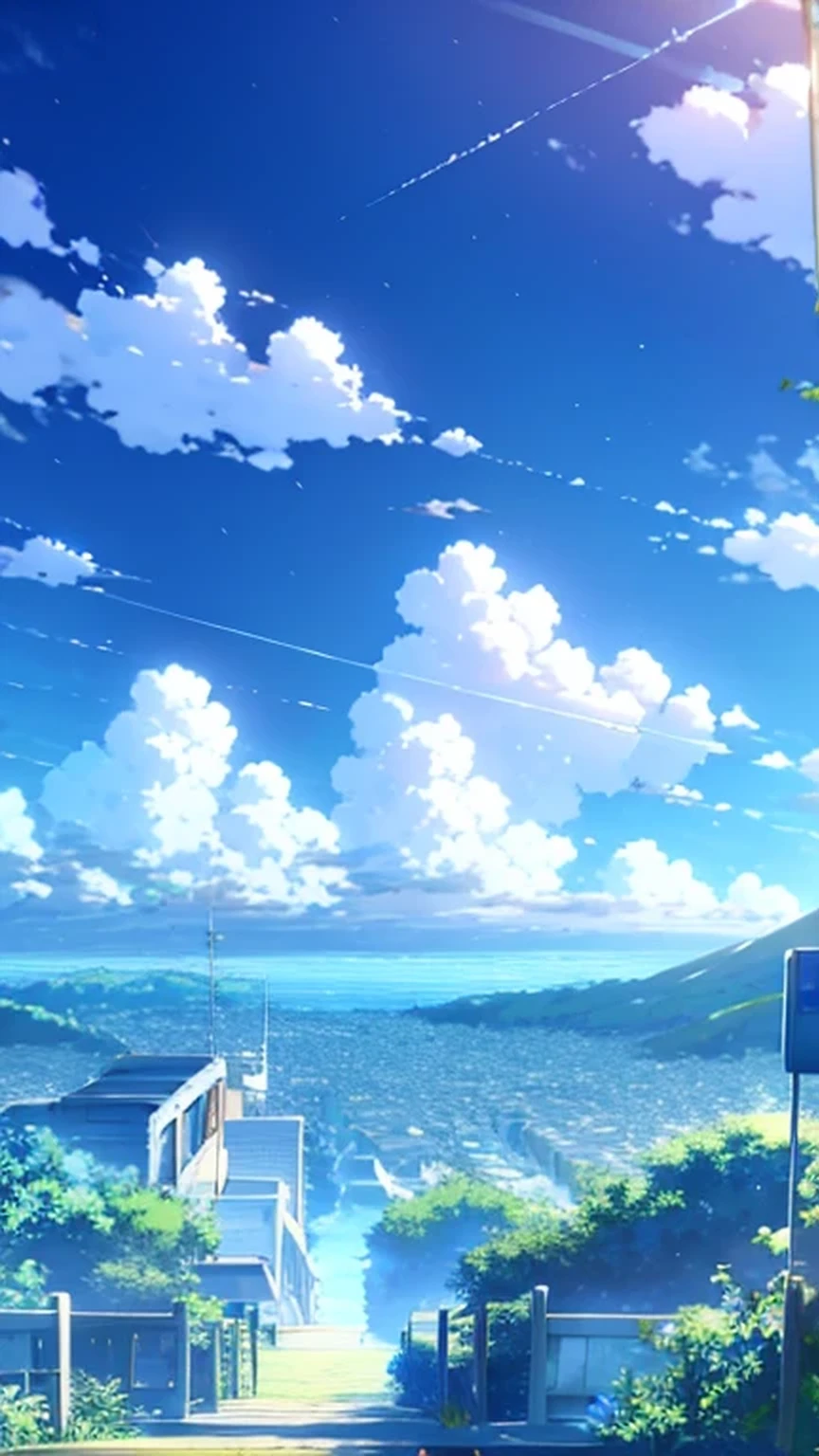 blue sky