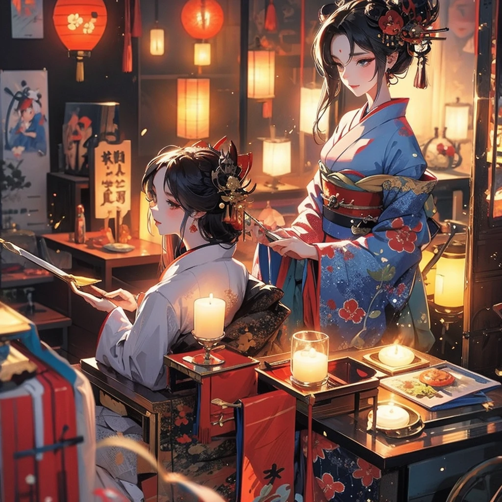 beautiful geisha