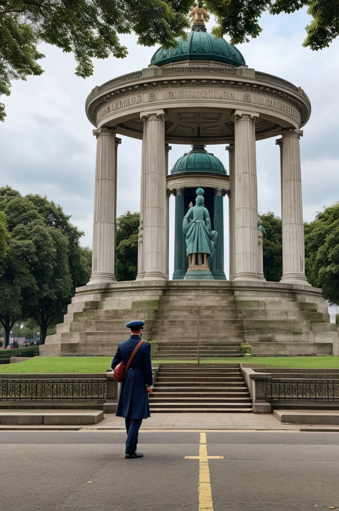 Victoria memorial in year 2050