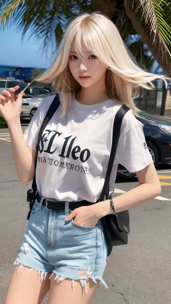 T-Shirts、Hand correction