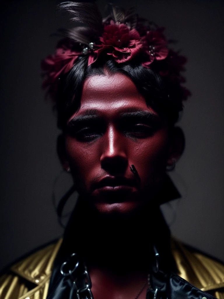 BLOOD IN FACE AND BODY, Hair up to the shoulders is light 8k, cinematic lighting, bright front lighting. Professional photography of an unsung and mysterious film, bold lines, hyper detailed, dramatic lighting, (intricate details, masterpiece, best quality: 1.4) Very handsome guy, the appearance of the model sits at twilight in the corner in the corners, chains weigh chains on the walls, on the floor of the chain, the guy is poorly lit, sad face, in a black suit with a white shirt with an unbuttoned top, hair to the shoulders, on the chest and blood of the face, dark background, a gloomy prison around the chain, a little light falls on the face of a guy with gloomy lighting, the guy sits With a chain in his hands in a prison cell, a man is wrapped in a chain, (chains), inspired by Yamagata Hiro, sleeping in chains, in chains, detailed johan liebert, Mixed with Alucard, discreet, illustration, cinematic lighting, bright front lighting. Professional photo of an unsung and mysterious film, 1 boy, bangs, belt, black jacket, black trousers, blood, knitted, tied wrists, blond hair, chain, chain, shirt with collar, cuffs, cuts, formal, handcuffs, trauma, jacket, on the knees, long sleeves, looking at the viewer, men's focus, open clothes, open shirt, trousers, split lips, red eyes, shirt, medium length hair, solo, suit, torn clothes, torn shirt, white shirt, BLACK JACKE