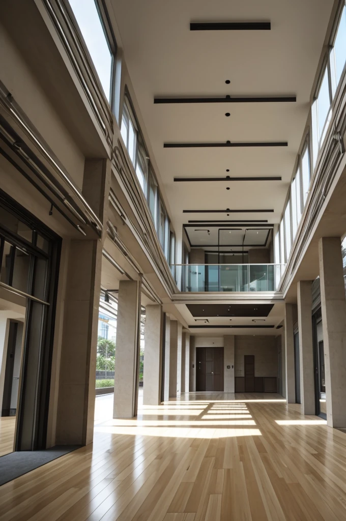 One floor building