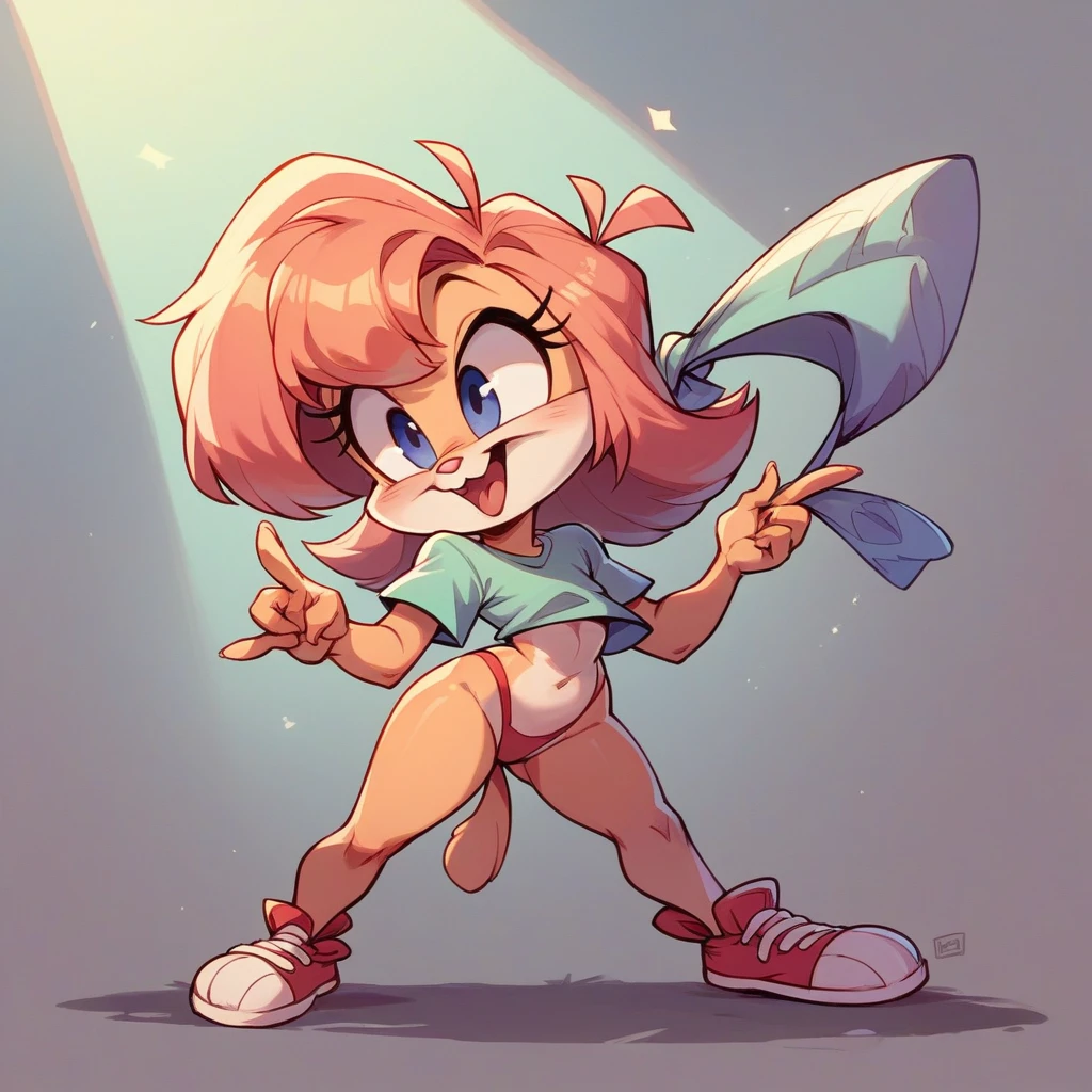 Tiny toons Fifi la fume big size cilicone tits