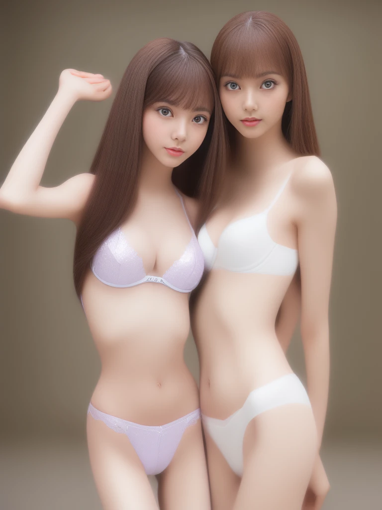(Anatomically normal:2)、16K、Highest quality、Highest quality、Highest Resolution、Masterpiece、One 18-year-old Japanese woman、Japanese Idols、(頭の上から足の指先まで写っているFull body photo:1.8)、Precision portrait photography、(Thin and slender body:1.8)、(Hourglass system:1.uthful, firm, beautiful, large, ideally shaped breasts:1.8)、(Deep cleavage:1.8)、(Too thin waist:1.8)、(Long vertical belly button:1.8)、(A small face that is too beautiful and symmetrical:1.8)、(Super small face:2)、(A high-quality, high-end branded ultra-compact dark purple glitter wedding bra and a compact dark purple glitter wedding panty.:1.8)、(Yonever see the pussy:2)、(Legs that are too long and too thin:1.8)、(Long and slender legs:1.8)、(Super long, shiny, super straight brown hair that reaches down to her waist:1.8)、(Long, straight bangs:1.8)、(Sexy pose:1.8)、(Her long, slender legs are neatly aligned:1.8)、(Big and beautiful eyes:1.8)、(She looks at the viewer as if she is truly in love with him and desires him.:1.8)、(Full body photo:1.8)、Okinawa beach background、(No anatomical abnormalities:2)、(One girl:2)、(Absolutely one woman:2)、(Only one woman is absolutely not allowed:2)