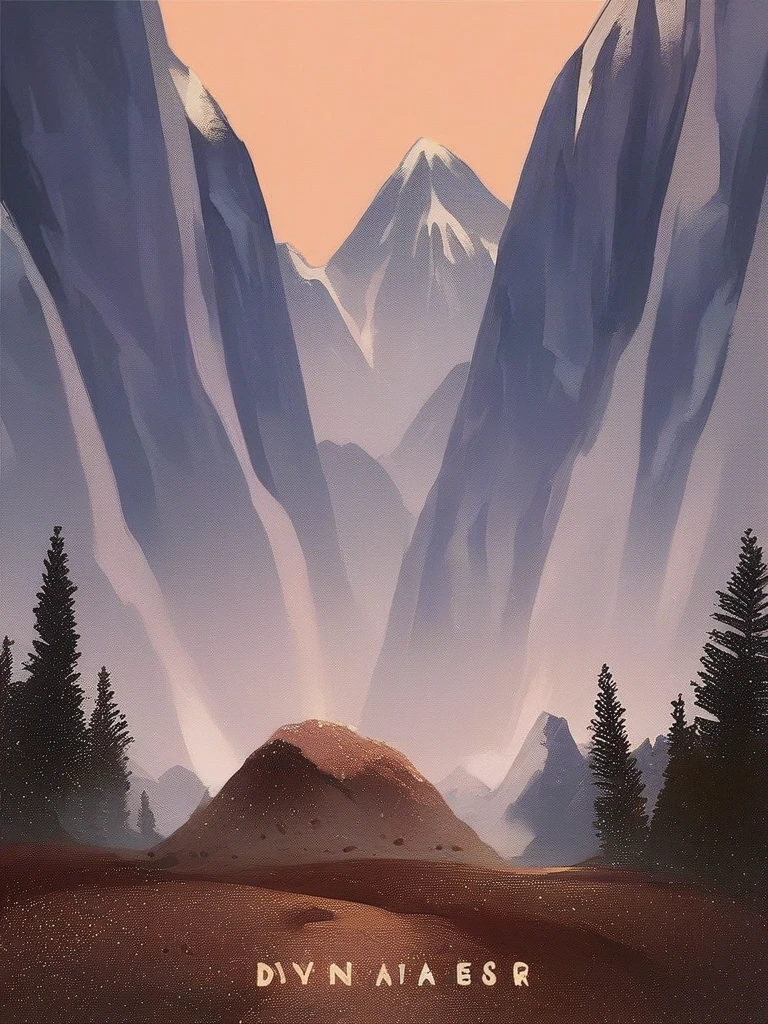 score_9, score_8_up, score_7_up, score_6_up, score_5_up, score_4_up, rating_safe, solo, movie poster, mountain biker, dirt, sunny, view from behind, mountains, trees