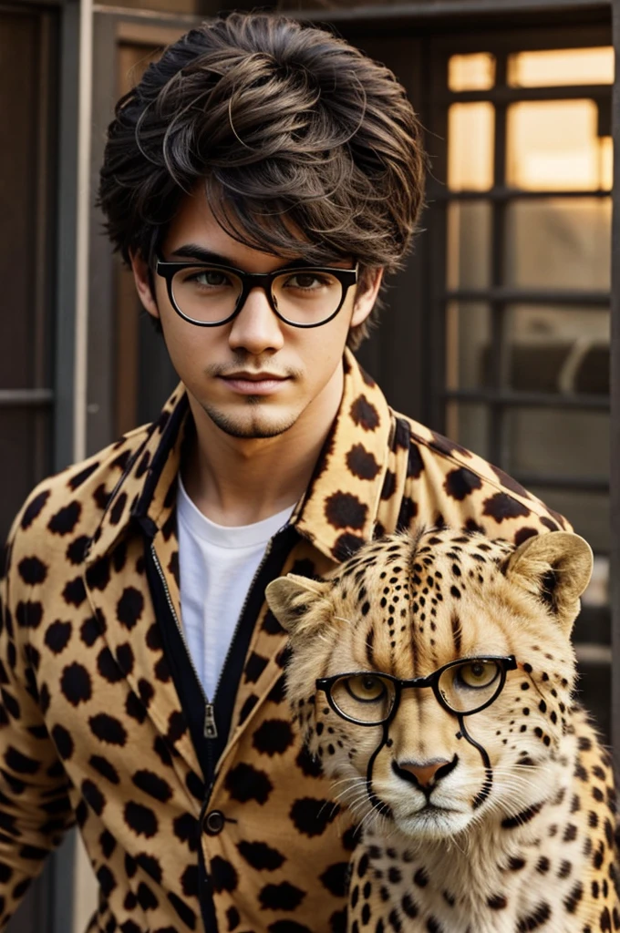 Spawns a haired, bespectacled cheetah boy