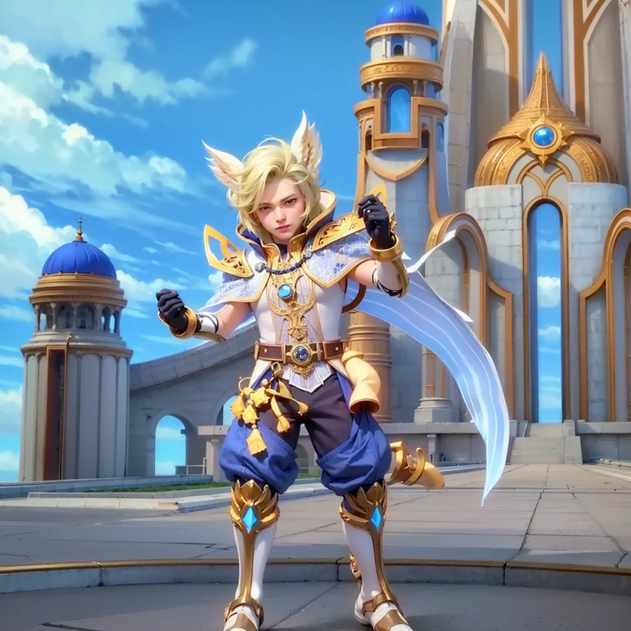 masculine male, masterpiece, ((perfect eyes)) best quality, (semirealism:1.9), beautiful lighting, (extremely detailed CG unity 4k fhd wallpaper), High Detail, Sharp focus, dramatic outdoors, 1 boy ,19 years old, white hair, light purpel eyes, smile.