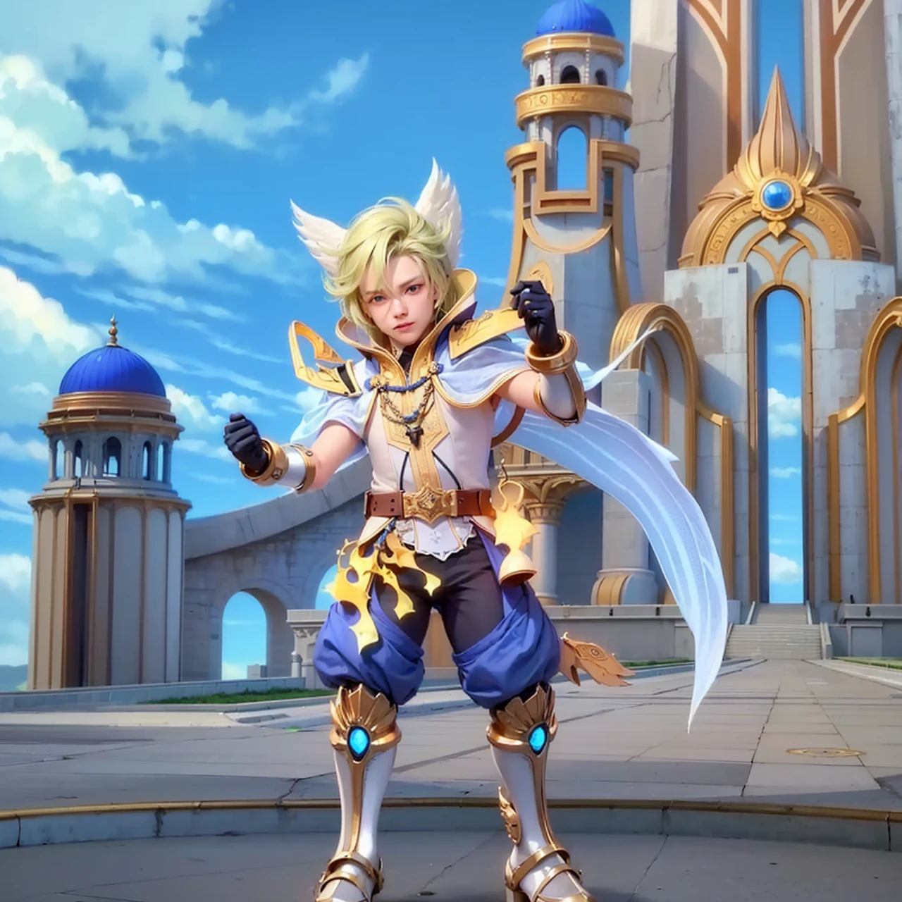 masculine male, masterpiece, ((perfect eyes)) best quality, (semirealism:1.9), beautiful lighting, (extremely detailed CG unity 4k fhd wallpaper), High Detail, Sharp focus, dramatic outdoors, 1 boy ,19 years old, white hair, light purpel eyes, smile.