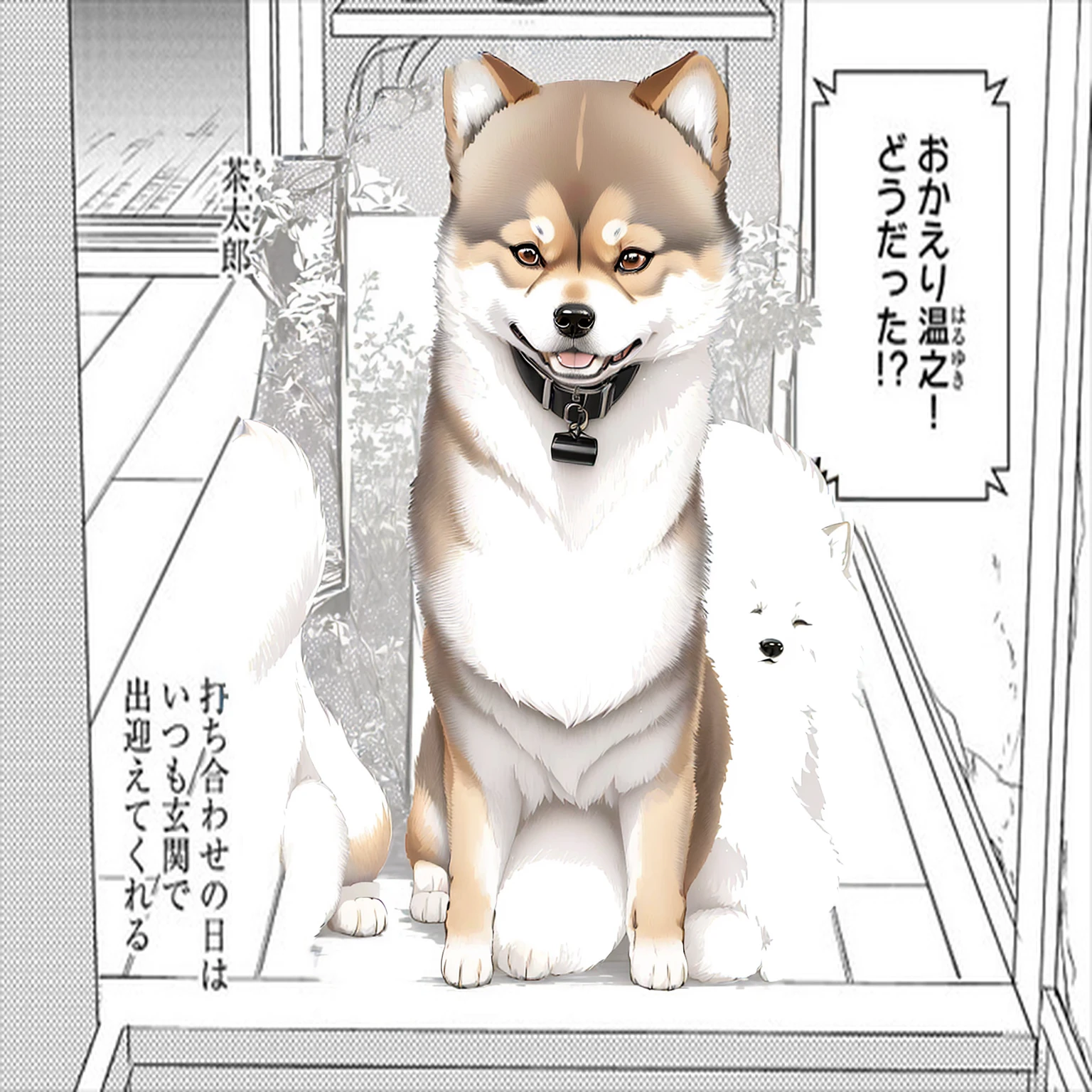 animeの犬, anthropomorphic Shiba Inu, shibu inu, Japanese Dog, Shiba Inu, Shiba Inu dog, anime, manga scans