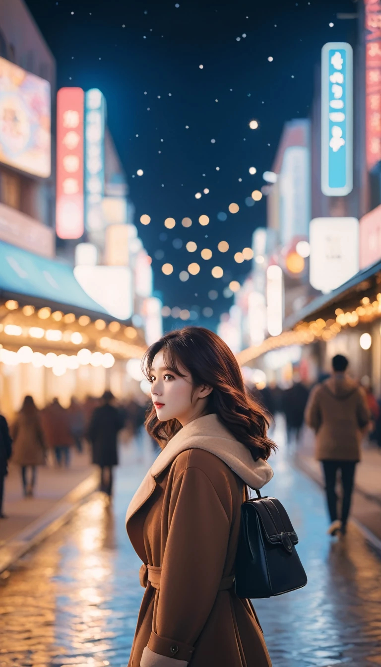강 옆 도시의 movie 사진, 35mm photo, movie, bokeh, professional, 4K, very detailed