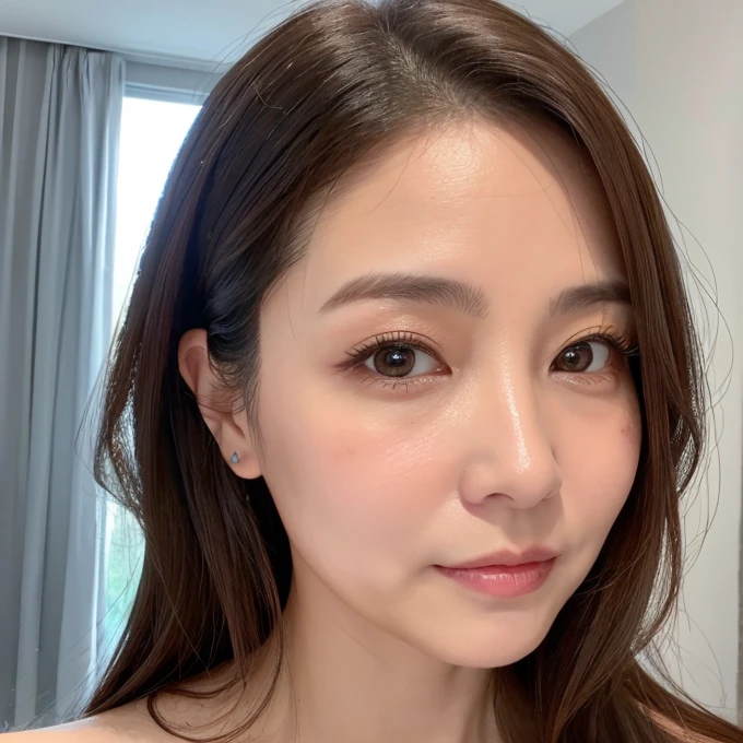 ((Highest quality)), ((masterpiece)), (detailed),Perfect Face,Japanese,Mature Woman,Upper Body