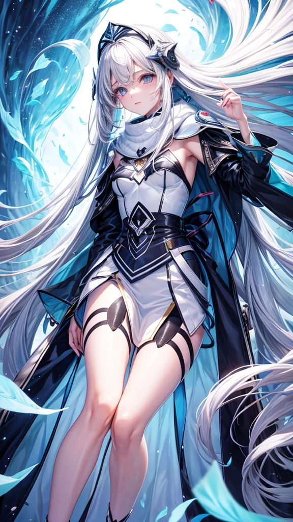 AI-like beautiful girl Fair skin Long Hair 1 person bright