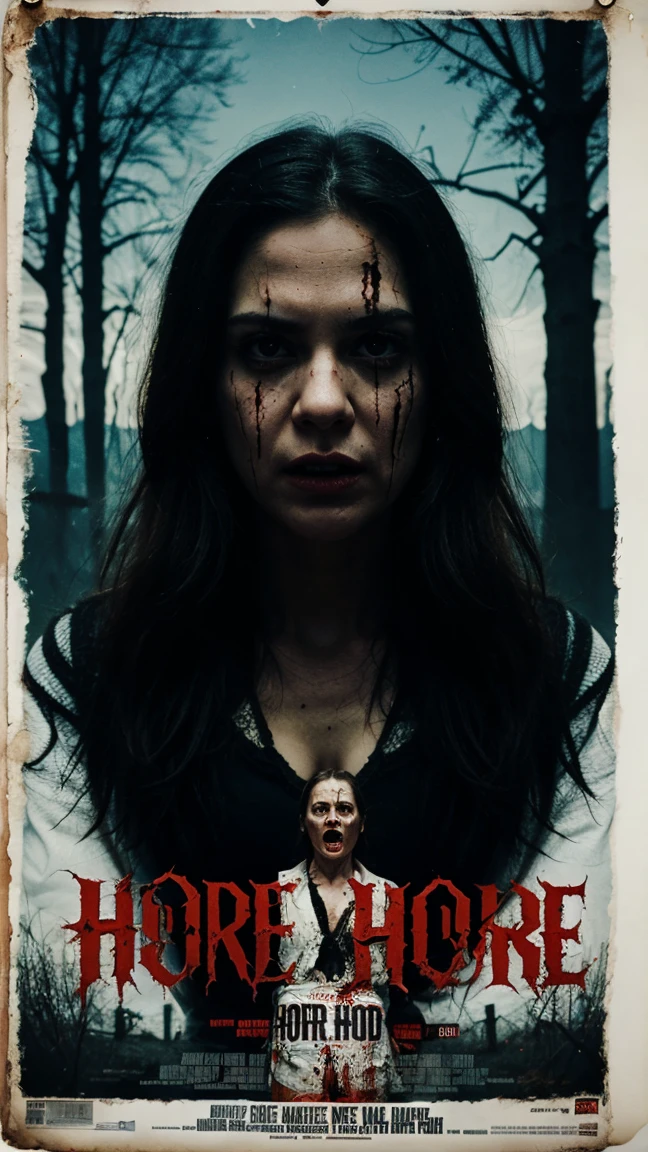 Horror movie poster 