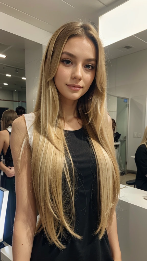 Beauty　Fair skin　Long Hair　1 person　bright　Blonde