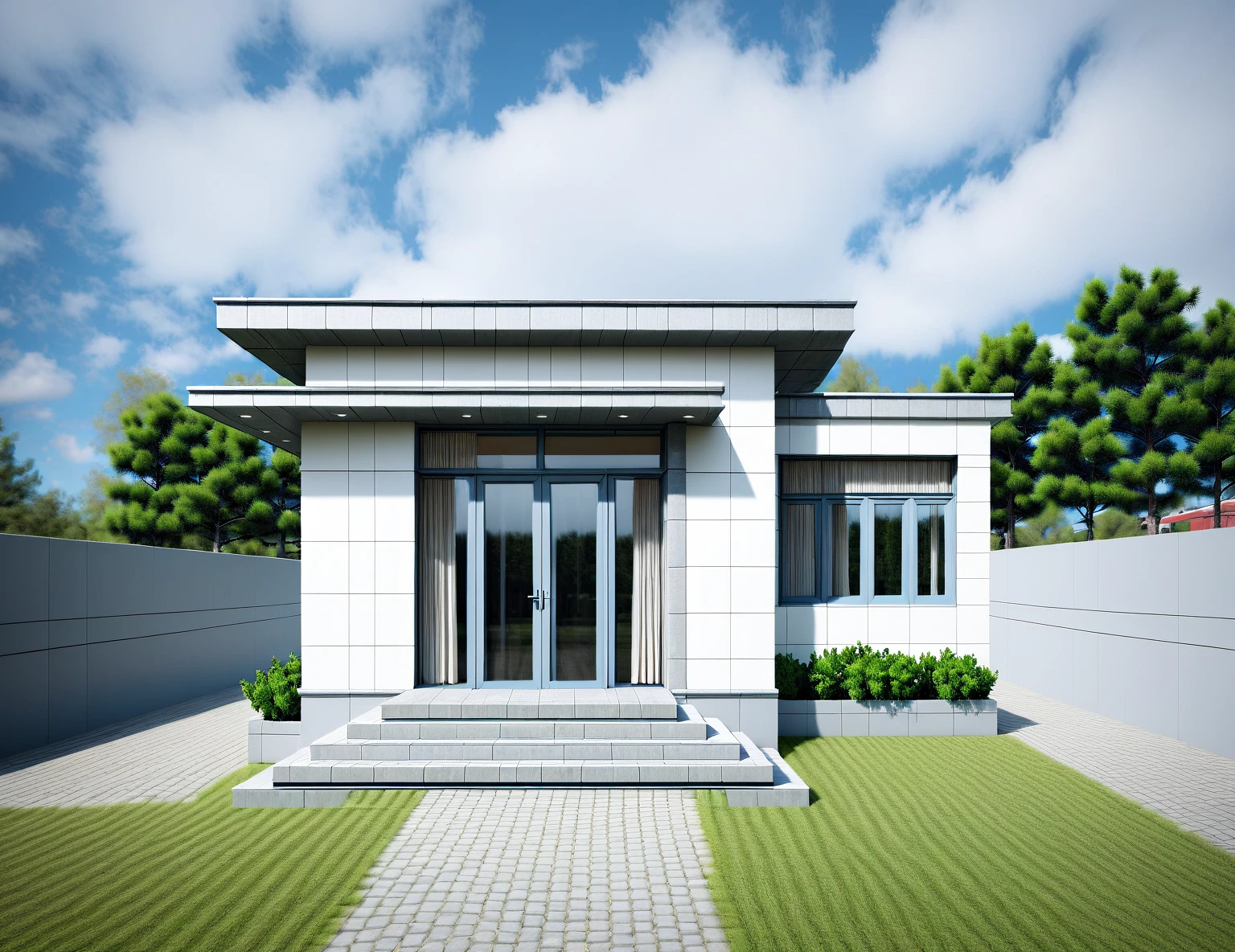 Masterpiece, high quality, best quality, authentic, super detail, outdoors, onestoreyvillaXL, aiaigroup, house style modern on the street ,stairs, white wall ,road,pavement, grass, trees, sky, cloud, (daylight:1.1)
INFO
