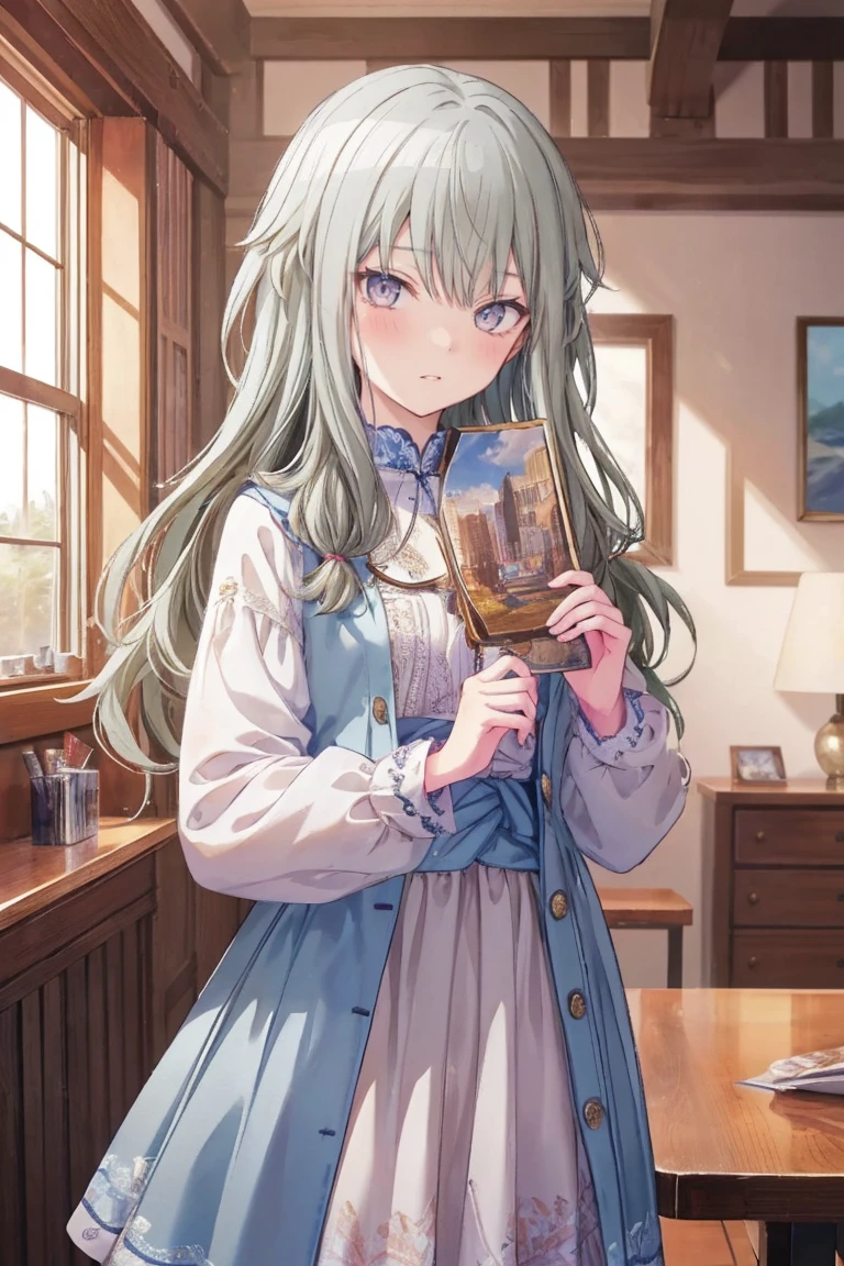 masterpiece、Best image quality、最high quality、、Girl、 masterpiece, Most detailed, high quality、Shiny Hair、Very fine and beautiful bright eyes、nose blush、Very detailed, clear and beautiful face, Awards, (((Anatomically correct))、Cowboy Shot