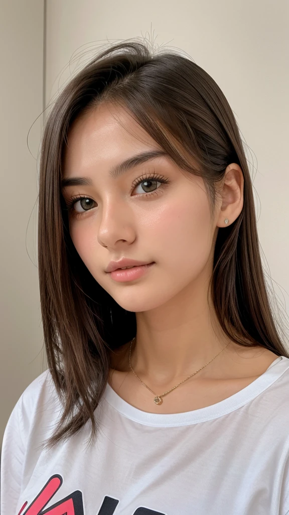 22 years old girl
Clear face