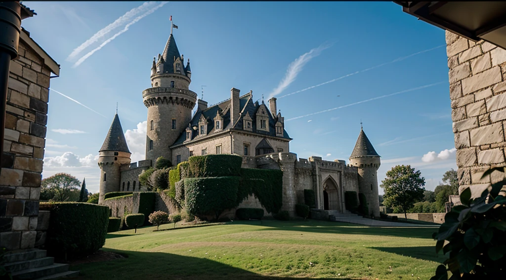 Cinematic Castle Closeup