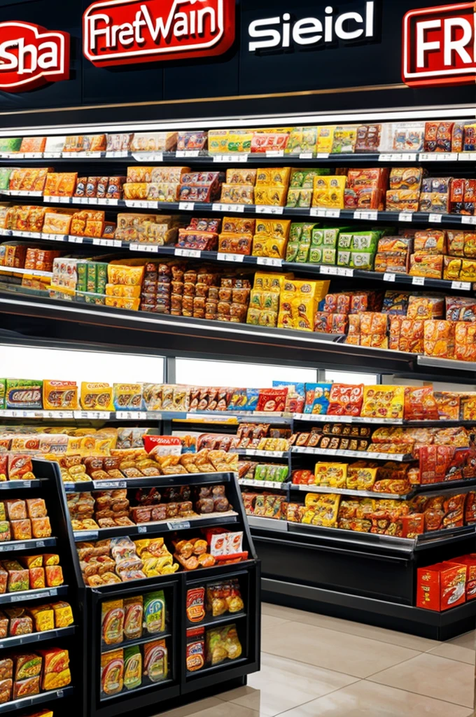 Fast service brand food products