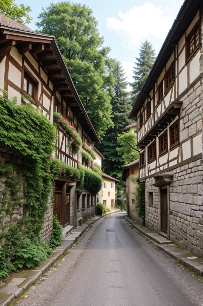Ancient switzerland streets