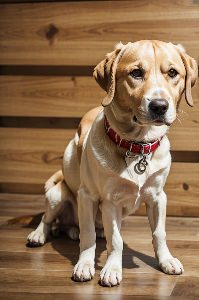 Dog whit bones high quality