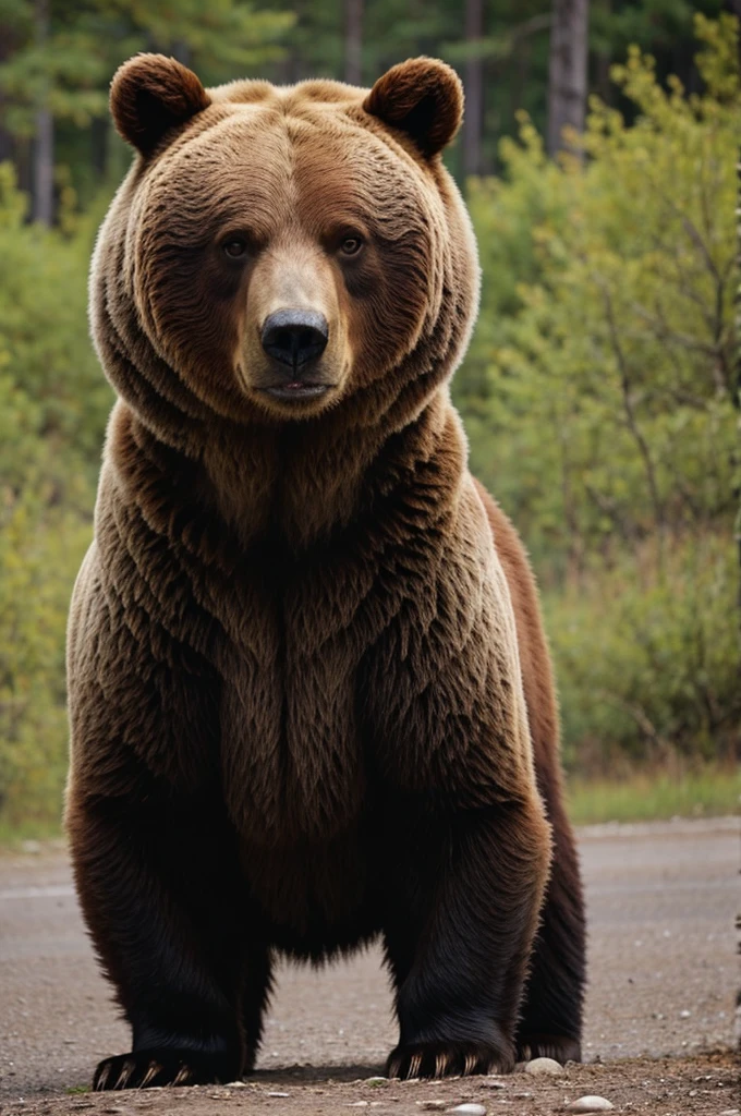 a bear is angry