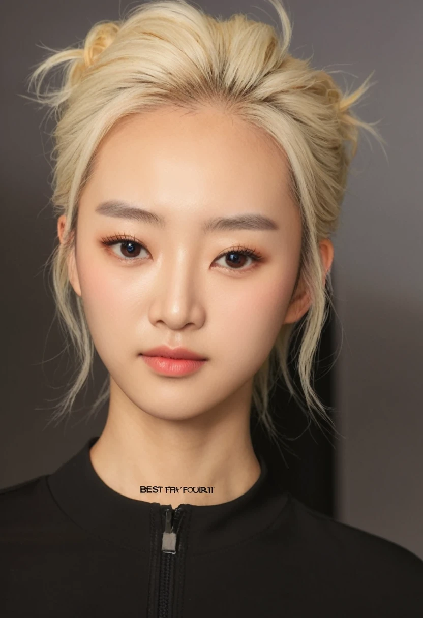 Best Quality, 8k, Masterpiece, (Portrait: 1.3), (photo realistic:1.4), (hyper realistic:1.4), Sharp Focus, looking at viewer, (smoother lighting:1.1), (increase cinematic lighting quality:0.9), realistic lighting, backlighting, light on face, ray trace, (brightening light:1.2), (Increase quality:1.4), sharp detail, (best quality real texture skin:1.4), finely detailed eyes, black_eyes, finely detailed face, 25 year old Korean woman