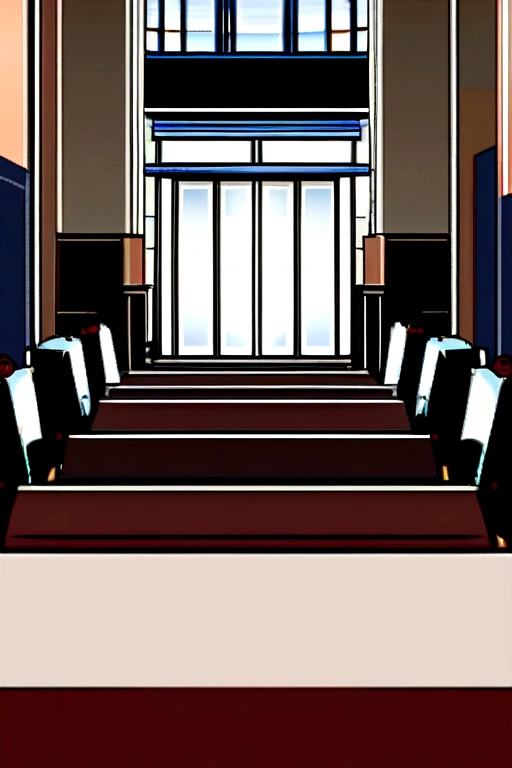 A normal room front view from table
