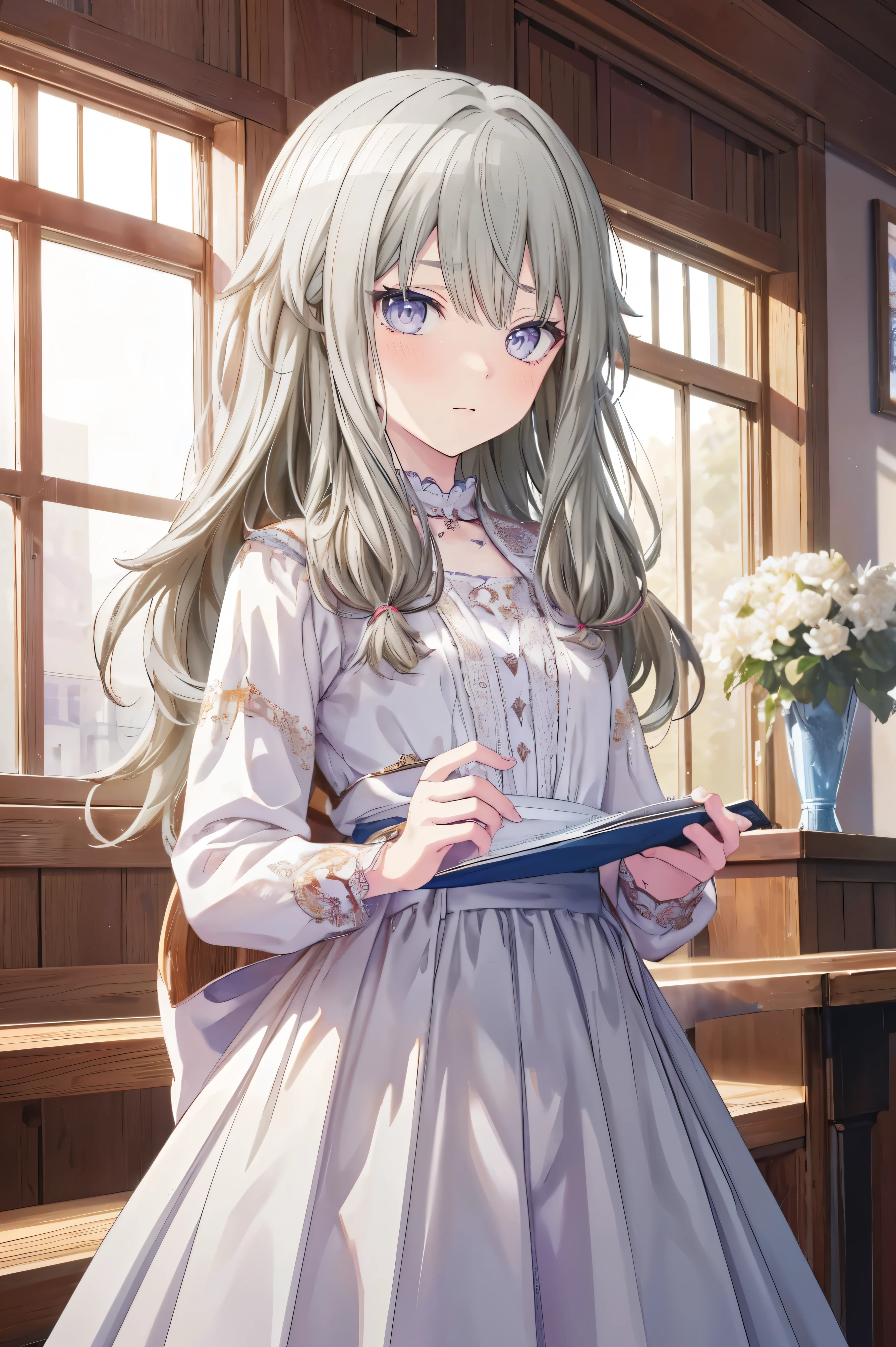 masterpiece、Best image quality、最high quality、、Girl、 masterpiece, Most detailed, high quality、Shiny Hair、Very fine and beautiful bright eyes、nose blush、Very detailed, clear and beautiful face, Awards, (((Anatomically correct))、Cowboy Shot
