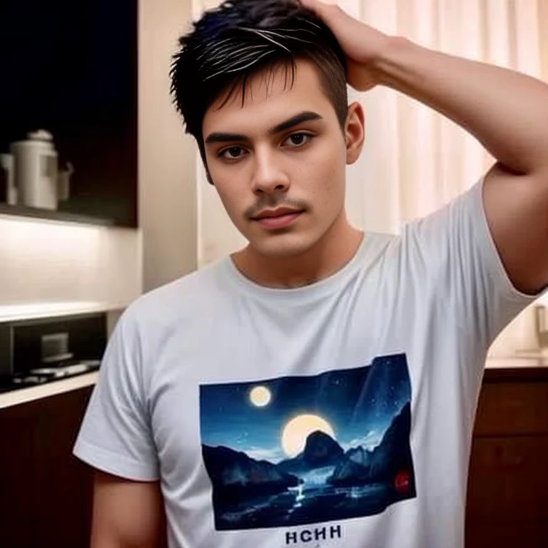 Haraf man looking at camera, perfect has a round face, A well-maintained model., Close-up photo, Southeast Asian man with a round face, 3-D profile picture, 8K, 45,000,000 pixcls, realistic light colors, beautiful young asian man, Asian man, charming anime, Chinese girl, Comfortable pose, Anime Asian man in real life, attractive handsome man, young Asian man, Russian mixed with Japanese, perfect body, sexy style, Photo of a handsome young man, ผู้Asian manที่สวยงาม, The character is in her natural pose.,