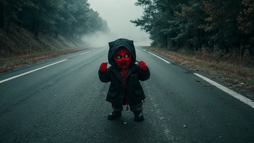 horror movie scene