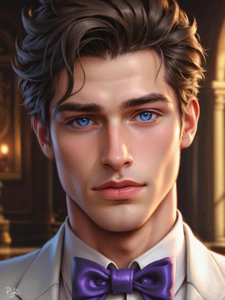 score_9, score_8_up, realistic, A man, Artwork, best quality, high resolution, Close-up portrait, bad, Greek God, fantasy, league of legends style, beautiful figure painting, bright light, Amazing composition, front view, hdr, volumetric lighting, ultra quality, elegant, highly detailed
