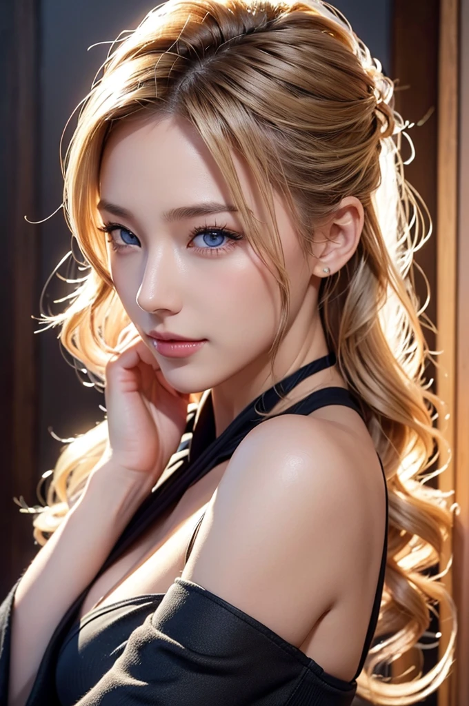 Hair tied up、whole photo、Front view、woman2名、Sexy face、short hair、 city、Sexy black suit、A look of complete lust、(((masterpiece)))、((Highest quality))、((超Realistic))、成熟したwoman、成熟したwoman、perspective、Very detailed、Perfect hands、Finger details、beautiful and detailed eyes、Brown eyes muscular body、Perfect captivating eyes、Front viewア、Kayden Kross .Cowgirl、Best image quality、Fine-grained image quality、beautiful、Europe, woman, French, woman italienne, woman italienne, smile、blue eyes、 blonde 、jewelry, blue eyes, Realistic, High resolution, Soft Light,Hip Up, Glowing Skin, (Detailed face),tattoo, jewelry, , night, blonde hair, Wavy Hair, beautiful soldier, Attractive appearance, smile, Perfect Style, Perfect balance, Fine skin, Naughty look,