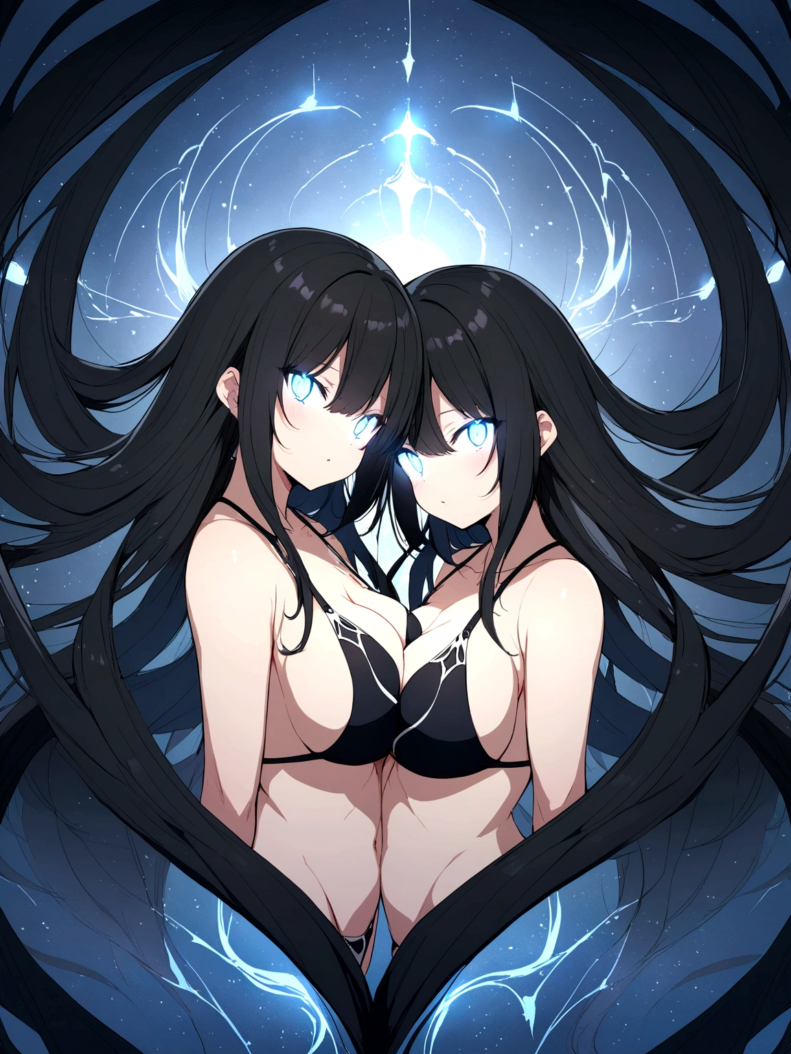 Bblack hair, Surrealism, 8K, super detaill