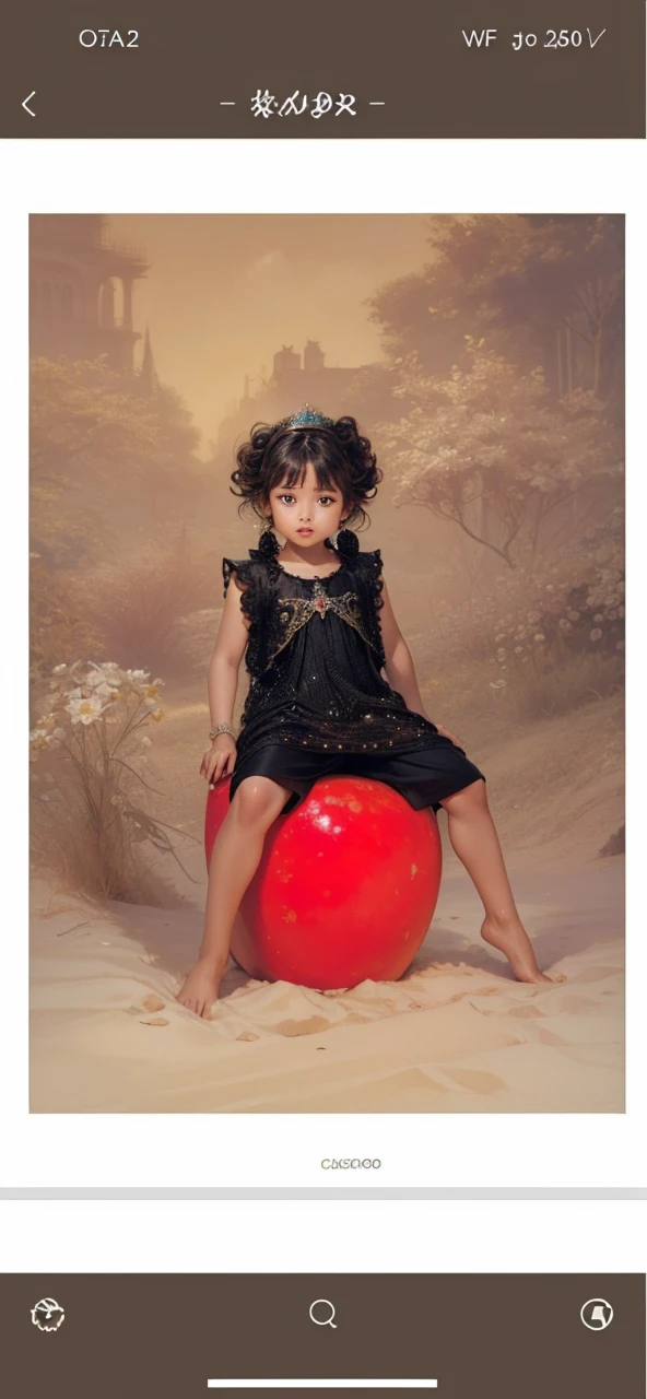 (masterpiece, top quality, best quality, official art, beautiful and aesthetic:1.2), (1maturedgirl), cute, extreme detailed,(fractal art:1.3),colorful, highest detailed, royal, 3 year old princess, crown, flower garden, yellow gown dress