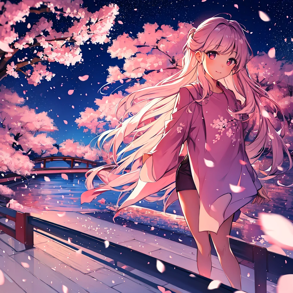 To You, Cherry Blossoms at Night