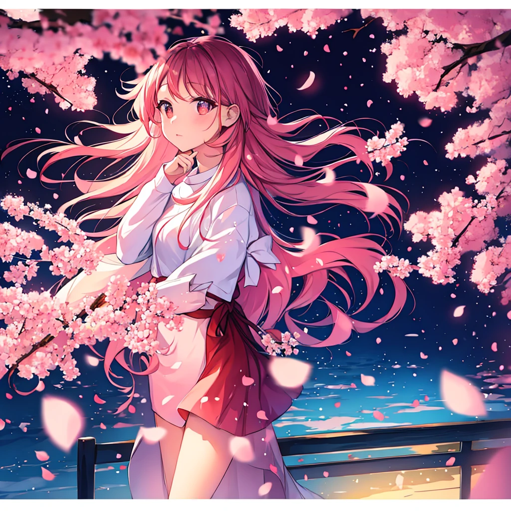 To You, Cherry Blossoms at Night