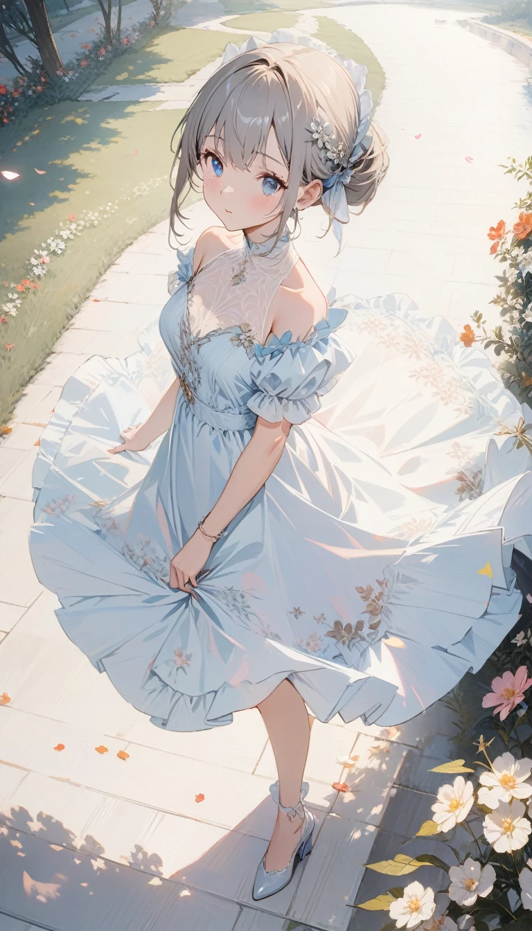 From above,whole body,{Highest quality}, {{masterpiece}}, {High resolution}, original, Highly detailed 8k wallpaper, One girl, {Very delicate and beautiful},Ray Tracing,{Highest quality}, {{masterpiece}}, {High resolution}, original, Highly detailed 8k wallpaper, {Very delicate and beautiful},can&#39;t believe it_Absurd,colorful,Exquisite detail,Art Book,On the bed,indoor,photographrealistic,Aesthetic painting,photograph (Moderate) ,alone,curly_hair,black_hair/black_eye,In-person audience,look up,Sleeping on your back,Put your arms behind your head,orgasm,surprised,eyeを大きく開いて,blackの_Night Dress,Striped_Knee socks,