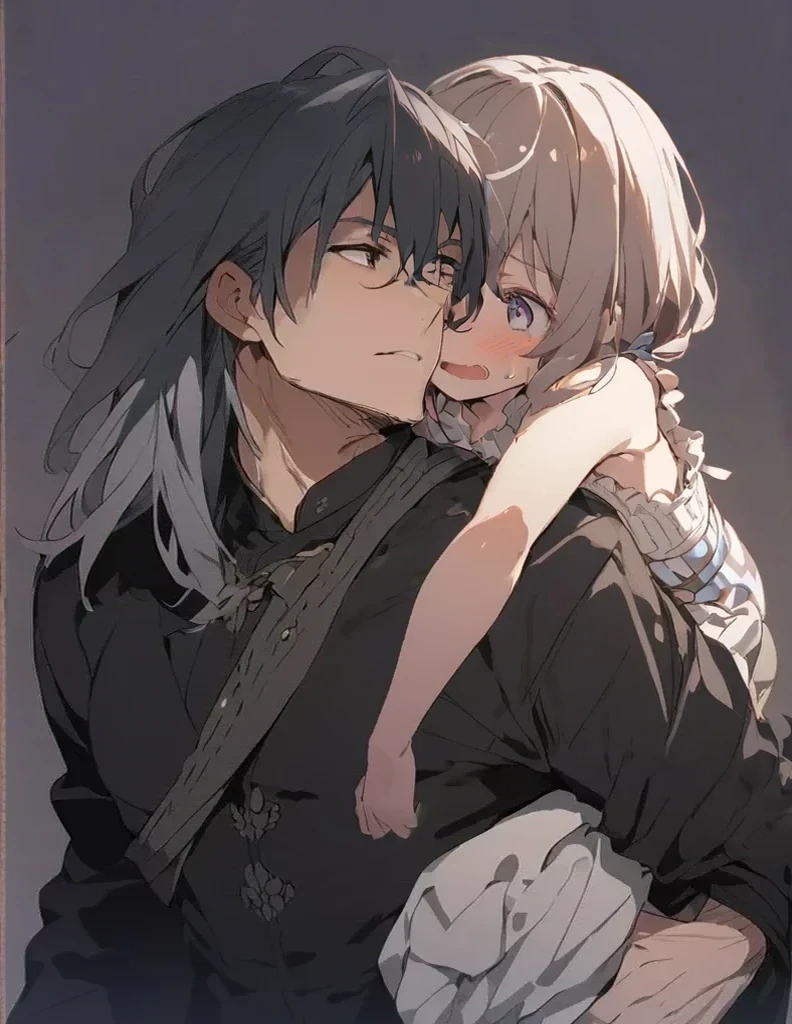 Grey haired man