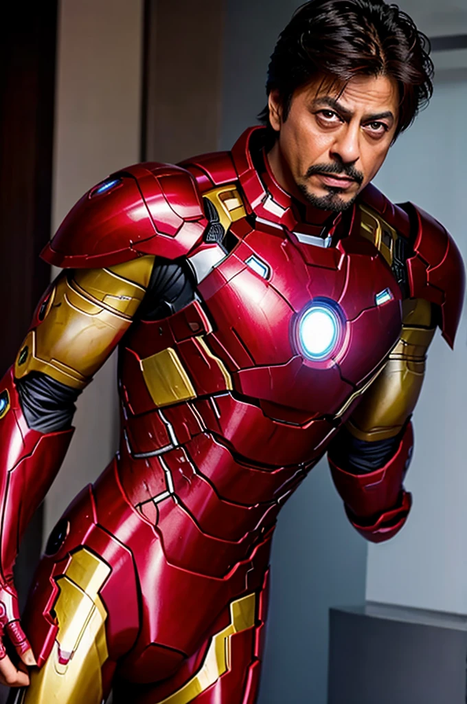 Imagine SRK as tony stark in iron man suit