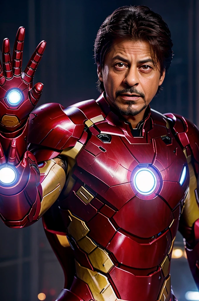 Imagine SRK as tony stark in iron man suit
