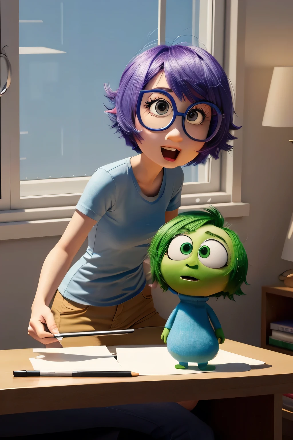 The sad of inside out